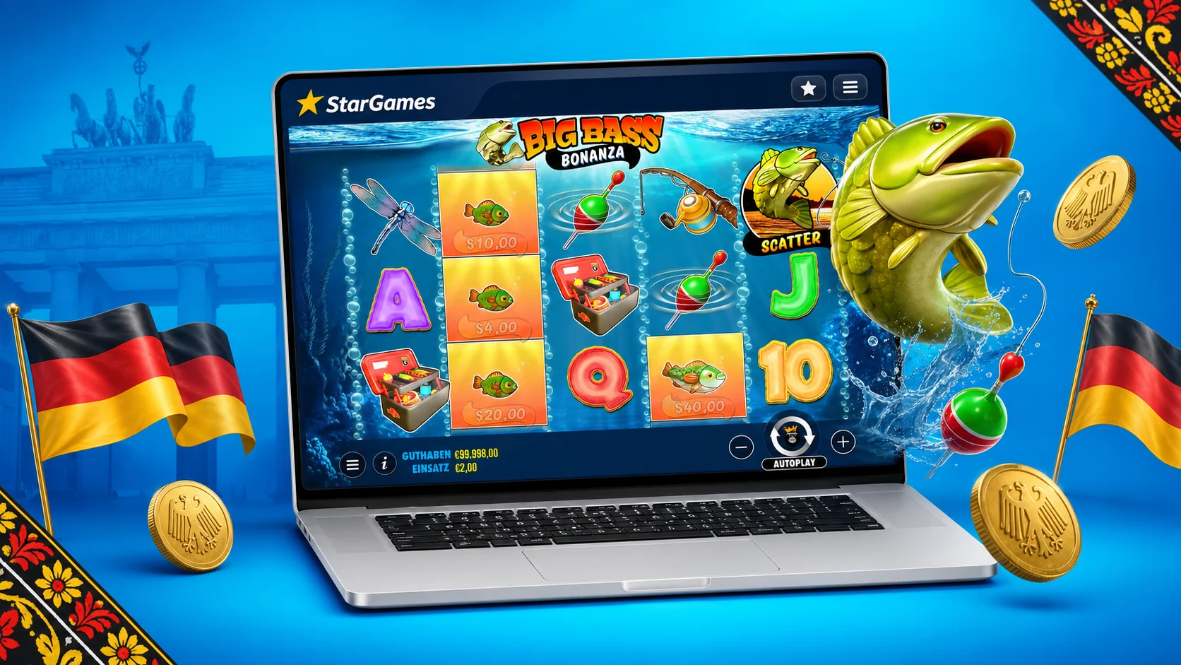 Big Bass Bonanza in der StarGames-Lobby
