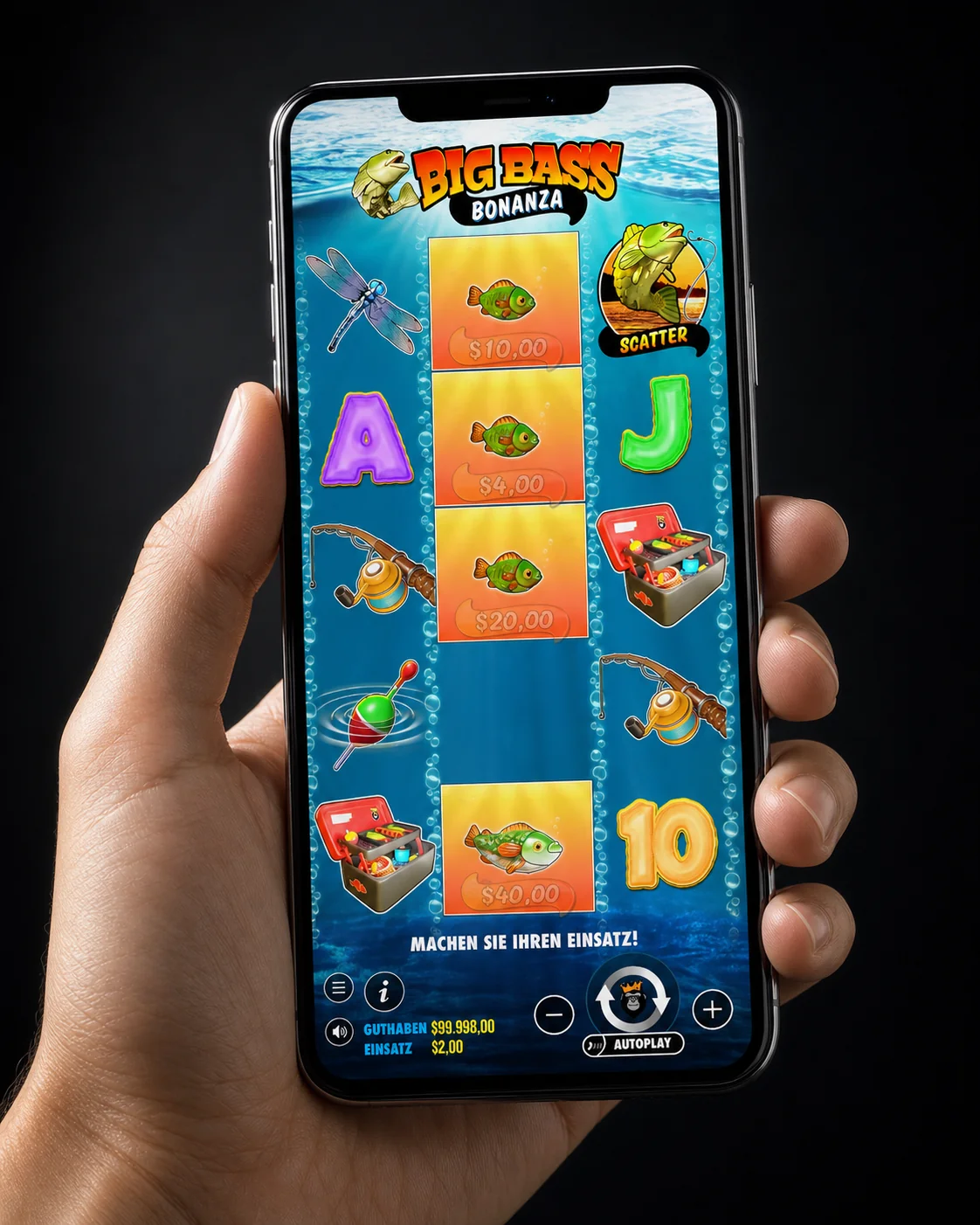 Big Bass Bonanza gameplay